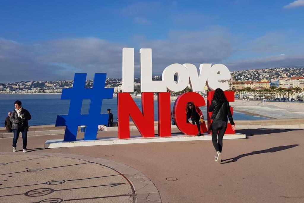 Studette En Plein Coeur Du Vieux Nice Exteriör bild